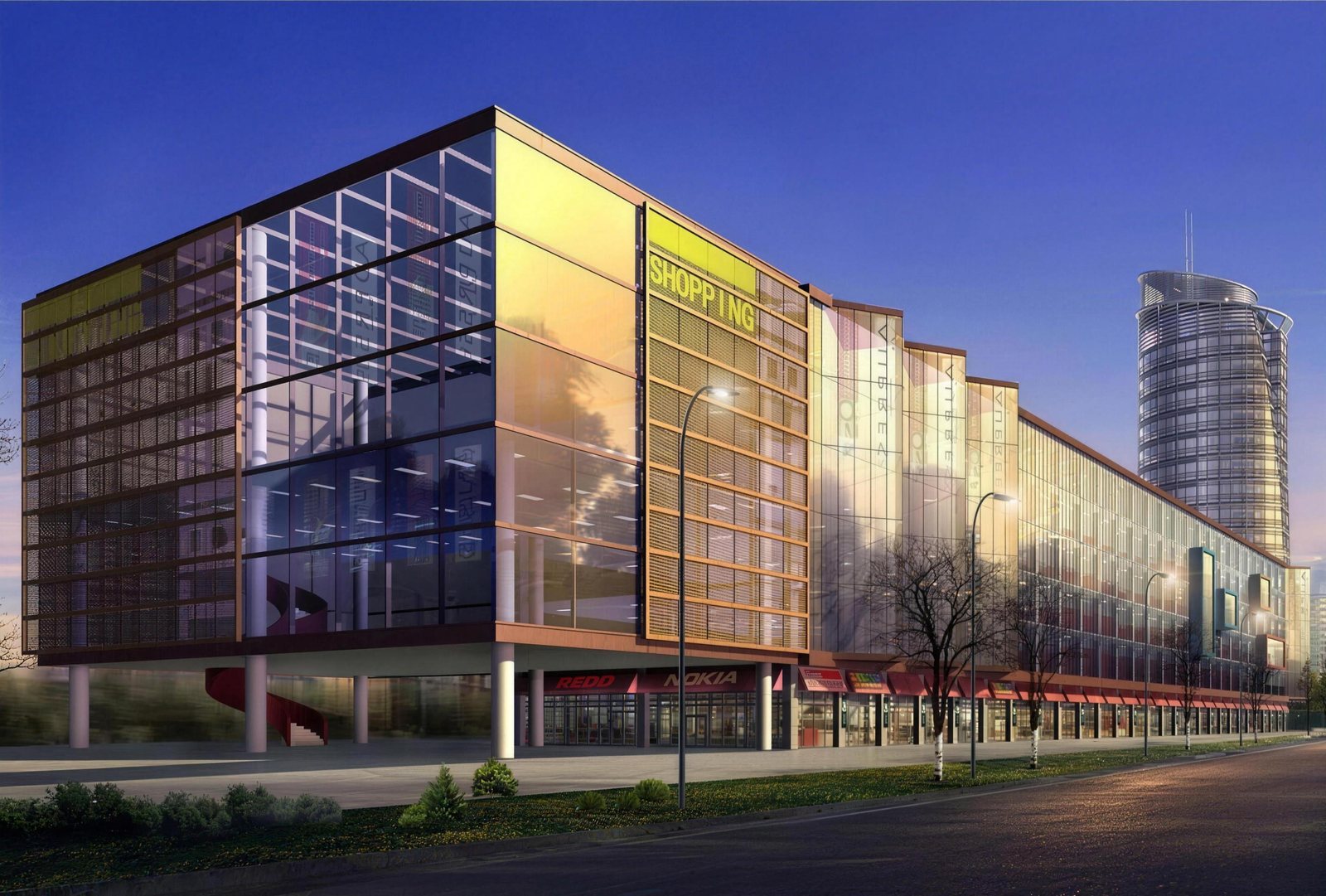 Fashqua Shopping Center — Santacruz West