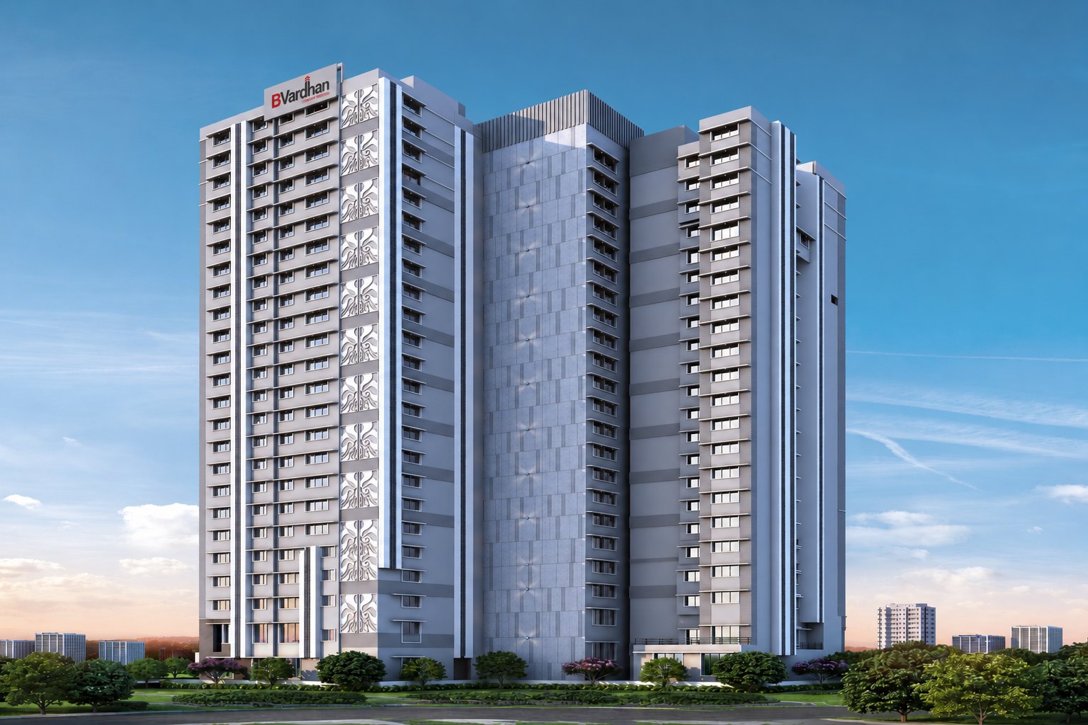 Sammet Shikhar A & B Wing — Elevation